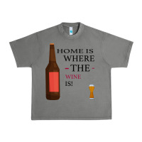 Tornado HOME IS WHERE THE WINE IS Urban Heavy Tee - Bettercallsaul