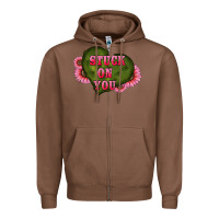 Chestnut valentine's day stuck on you heart sunflowers Zipper Hoodie - RanaPortraitStore