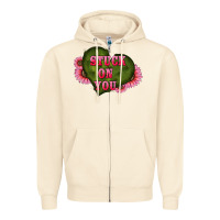 Sandshell valentine's day stuck on you heart sunflowers Zipper Hoodie - RanaPortraitStore
