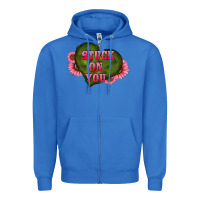 True Royal valentine's day stuck on you heart sunflowers Zipper Hoodie - RanaPortraitStore