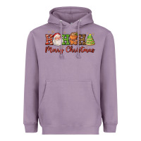 Lavender hohoho merry christmas santa coffee cup tree cooki Heavyweight Hoodie - FaDigitalArtStudio