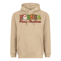 Mushroom hohoho merry christmas santa coffee cup tree cooki Heavyweight Hoodie - FaDigitalArtStudio