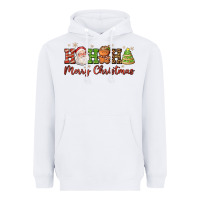White hohoho merry christmas santa coffee cup tree cooki Heavyweight Hoodie - FaDigitalArtStudio