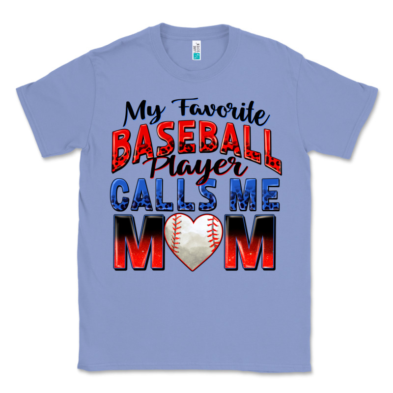My Favorite Baseball Player Calls Me Mom Classic Tee by Zillion Design Studio | Teevron