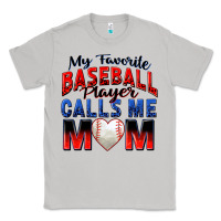 Moon Dust my favorite baseball player calls me mom Classic Tee - Zillion Design Studio