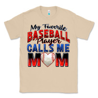 Mushroom my favorite baseball player calls me mom Classic Tee - Zillion Design Studio