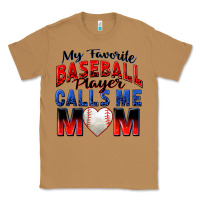 Toasted Coconut my favorite baseball player calls me mom Classic Tee - Zillion Design Studio