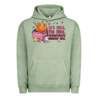 Pigment Oil Green it's fine i'm fine everything's freakin' fine Urban Hoodie - MaliasSmallBusiness