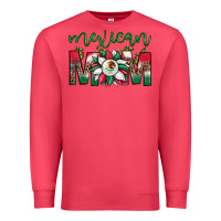 Cardinal mexican flag sunflower mom leopard Premium Sweatshirt - JahusDesignShop