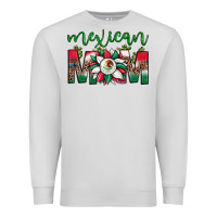 Dove Grey mexican flag sunflower mom leopard Premium Sweatshirt - JahusDesignShop