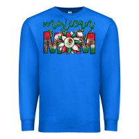 True Royal mexican flag sunflower mom leopard Premium Sweatshirt - JahusDesignShop