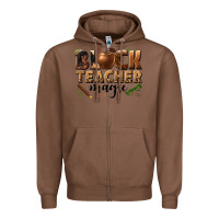 Chestnut black teacher magic melanin Zipper Hoodie - texasbilliewilder