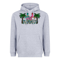 Heather Grey summer Heavyweight Hoodie - CowhideDigitalArt