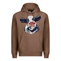 Chestnut holstein calf face Premium Hoodie - LillyAllenDesigns