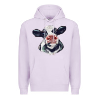 Lilac holstein calf face Premium Hoodie - LillyAllenDesigns