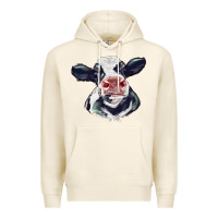 Tofu holstein calf face Premium Hoodie - LillyAllenDesigns