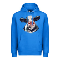 True Royal holstein calf face Premium Hoodie - LillyAllenDesigns