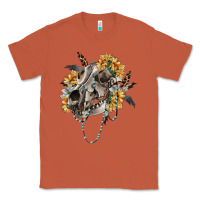 Copper Boho wolf skull Classic Tee - RanaPortraitStore