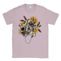 Lilac Boho wolf skull Classic Tee - RanaPortraitStore