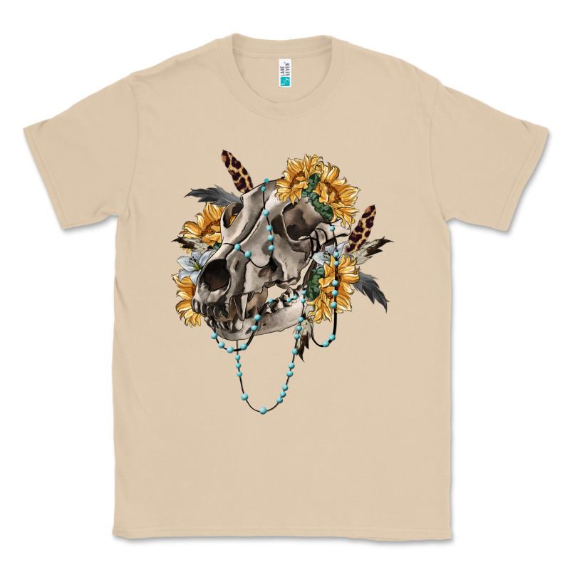 Boho Wolf Skull Classic Tee by RanaPortraitStore | Teevron