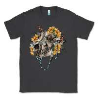 Smoke Boho wolf skull Classic Tee - RanaPortraitStore