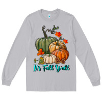 Moon Dust Happy Fall Y'all Pumpkins Long Sleeve Tee - RanaPortraitStore