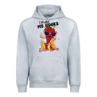 Heather Grey i prefer my books extra spicy Urban Hoodie - MaliasSmallBusiness