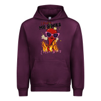 Mauve Wine i prefer my books extra spicy Urban Hoodie - MaliasSmallBusiness