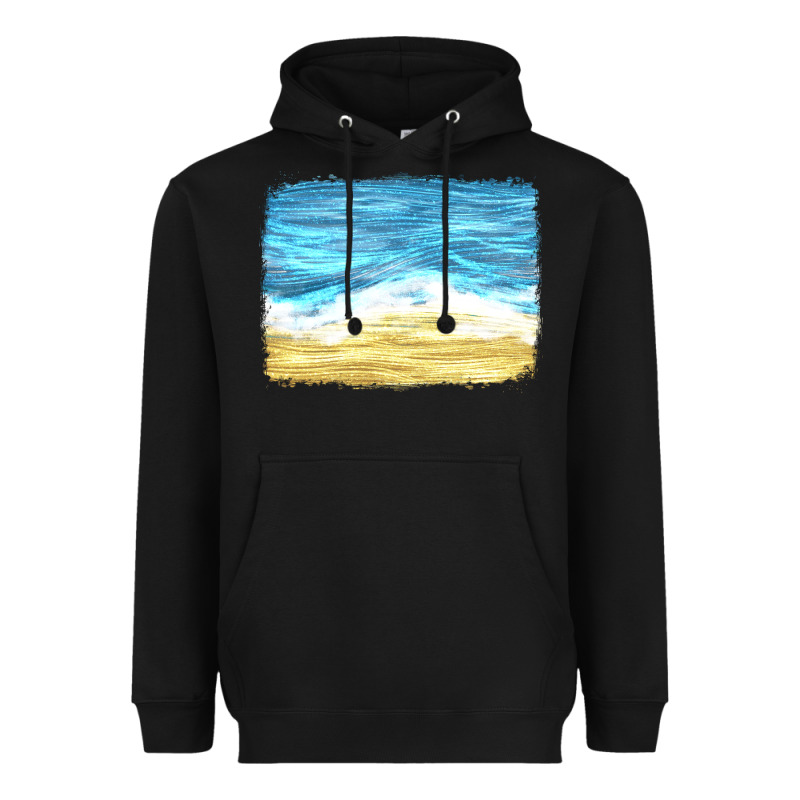 Glitter Beach Background Heavyweight Hoodie by HRA Design Shop | Teevron