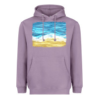 Lavender glitter beach background Heavyweight Hoodie - HRA Design Shop