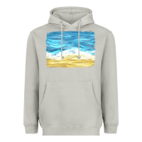 Moon Dust glitter beach background Heavyweight Hoodie - HRA Design Shop