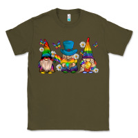 Army Green pride gnomies Classic Tee - texasbilliewilder
