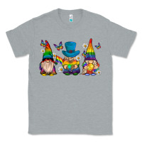 Heather Grey pride gnomies Classic Tee - texasbilliewilder