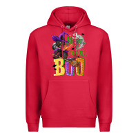 Cardinal Meow i mean, boo Halloween Premium Hoodie - NancyCooperArtShop