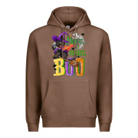 Chestnut Meow i mean, boo Halloween Premium Hoodie - NancyCooperArtShop