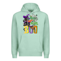 Seafoam Meow i mean, boo Halloween Premium Hoodie - NancyCooperArtShop