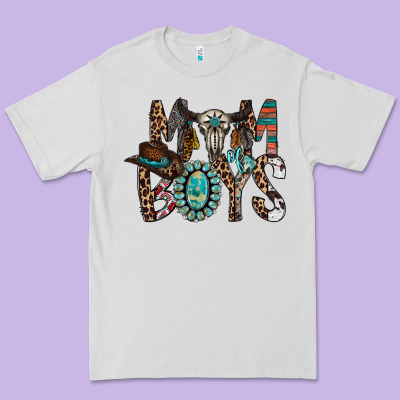 Mom Of Boys Premium Tee Designed By Racoondesign