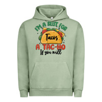 Pigment Oil Green i'm a slut for tacos a tac ho if you will Urban Hoodie - MaliasSmallBusiness