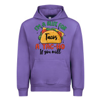 Tulip i'm a slut for tacos a tac ho if you will Urban Hoodie - MaliasSmallBusiness