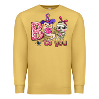 Antique Gold boo to you Premium Sweatshirt - AdoDesignShop