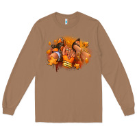 Toasted Coconut Fall sneaker and heel afro woman Long Sleeve Tee - RanaPortraitStore