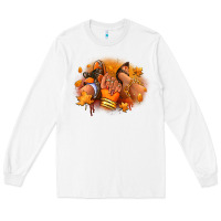 White Fall sneaker and heel afro woman Long Sleeve Tee - RanaPortraitStore