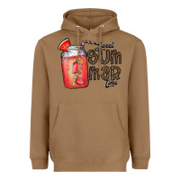 Toasted Coconut summer Heavyweight Hoodie - CowhideDigitalArt