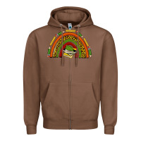 Chestnut black history teacher rainbow Zipper Hoodie - texasbilliewilder