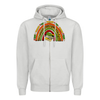 Dove Grey black history teacher rainbow Zipper Hoodie - texasbilliewilder