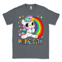Charcoal Heather pride day Classic Tee - texasbilliewilder