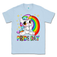 Dusty Blue pride day Classic Tee - texasbilliewilder