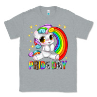 Heather Grey pride day Classic Tee - texasbilliewilder