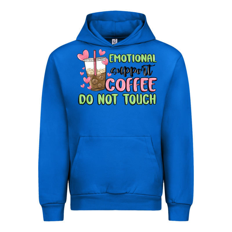 Emotional Support Coffee Do Not Touch Urban Hoodie by MaliasSmallBusiness | Teevron