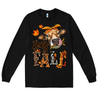 Black Hay Fall heifer Long Sleeve Tee - RanaPortraitStore